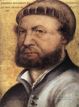  Hans Canvas - Self Portrait Renaissance Hans Holbein the Younger